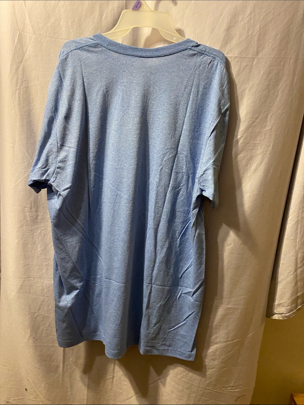 Power Ranger Blue Heather Short Sleeve Tee with Multicolor Rangers - Picture 4 of 4